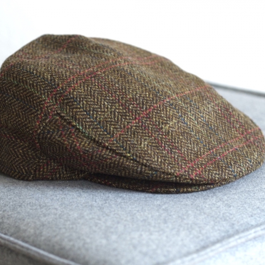 Original irische Tweed Mütze NENAGH von der Weberei JOHN HANLY & Co.