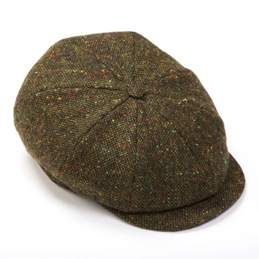 Irische Tweed Mütze 8 PIECES von der Weberei JOHN HANLY & Co.
