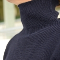 Klassischer Seemanns-Pullover im Rippenstrick mit Rollkragen