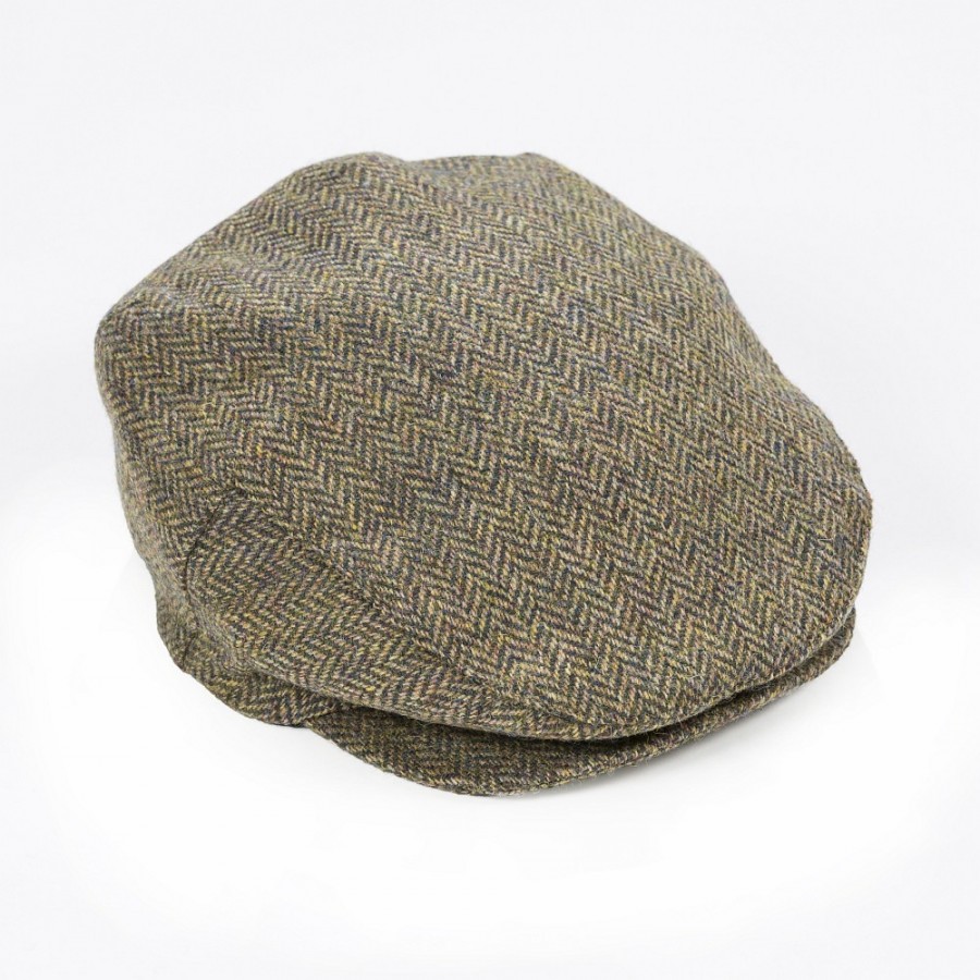 Original irische Tweed Mütze aus der Weberei JOHN HANLY & Co.
