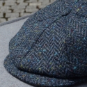 Irische Tweed Mütze SEA 8P von der Weberei JOHN HANLY &