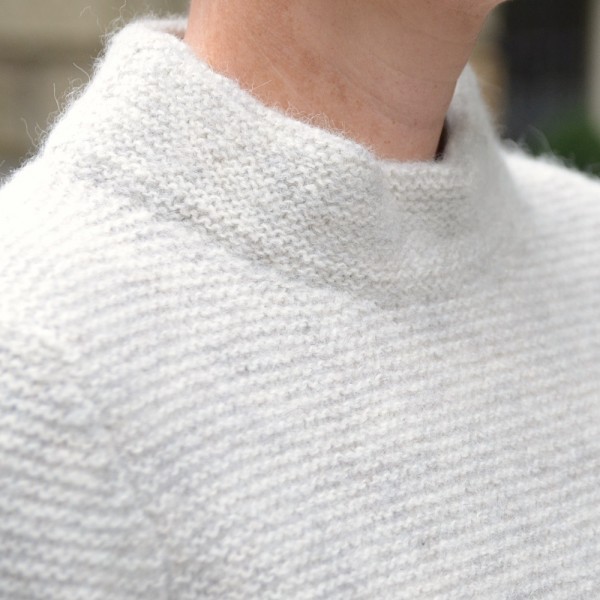 Sehr leichter und eleganter Damen-Pullover aus Baby-Alpaka von Fisherman out of Ireland