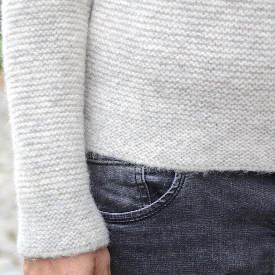 Sehr leichter und eleganter Damen-Pullover aus Baby-Alpaka von Fisherman out of Ireland