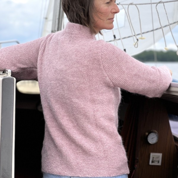 Sehr leichter und eleganter Damen-Pullover aus Baby-Alpaka von Fisherman out of Ireland