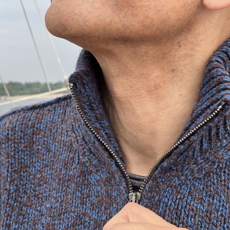 Toller, melierter Merino-Kaschmir Pullover von Fisherman out of Ireland.