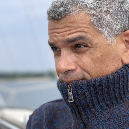 Toller, melierter Merino-Kaschmir Pullover von Fisherman out of Ireland.