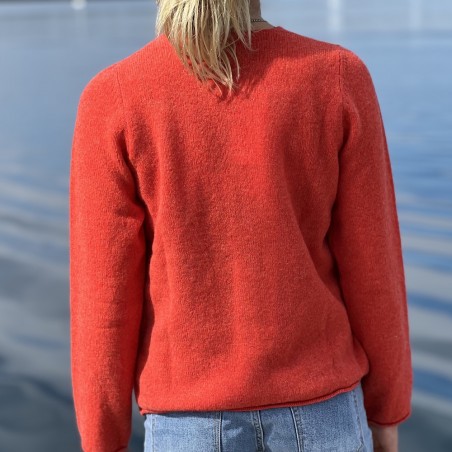 Corry Women's Cardigan. Leichte Strickjacke aus weicher Merinowolle von Eribé.