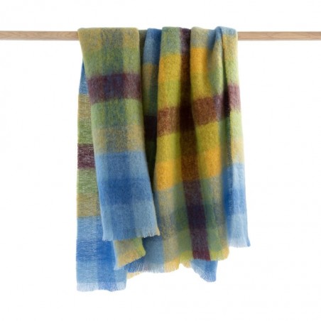 Irische Mohair Wohndecke von der Weberei JOHN HANLY & Co.