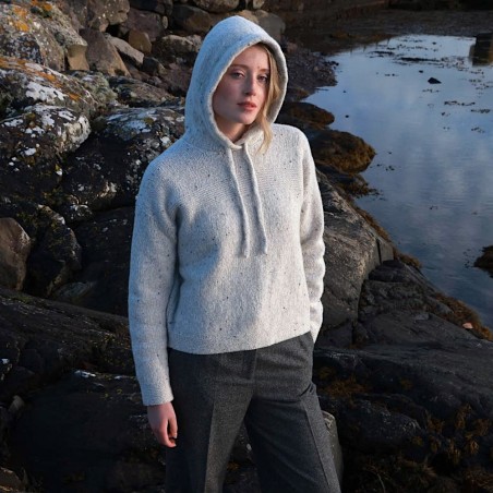 Merino-Kaschmir Hoodie von Fisherman out of Ireland