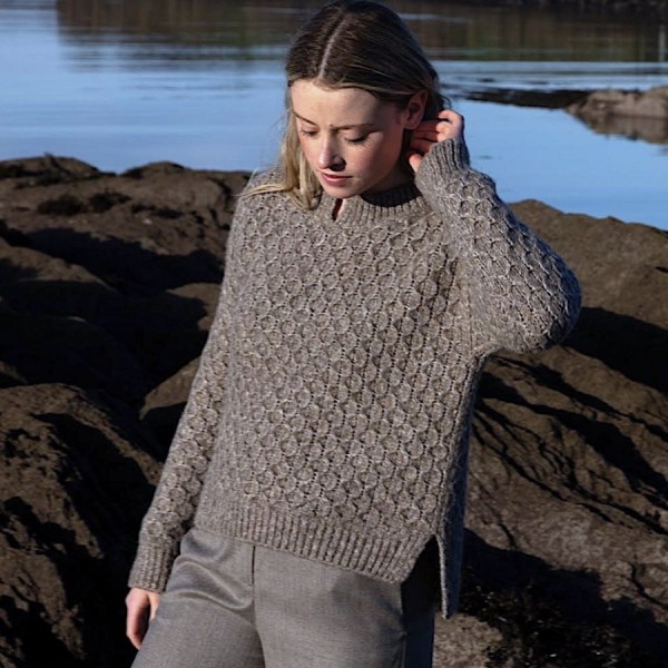 Wollpullover mit Alpaka von Fisherman out of Ireland