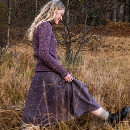 Irischer Donegal Pullover mit Turtleneck von Fisherman out of Ireland