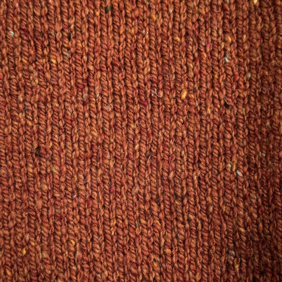 Rollkragenpullover aus weichem Donegal Tweed von Fisherman out of Ireland.