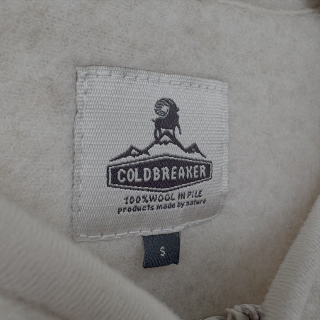 Sehr, sehr lässige Weste aus reiner Schafwolle von COLDBREAKER/YOKO WOOL aus Irland