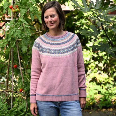 Eribe Knitwear - Alpine Breeze Sweater Vintage Pink