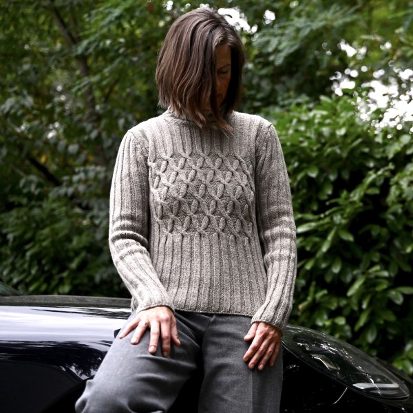 Aran Rollkragenpullover von Fisherman out of Ireland