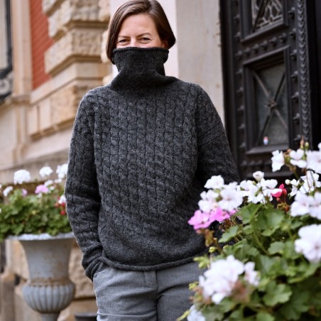 Ein fantastischer Alpaka Pullover von FISHERMAN out of IRELAND
