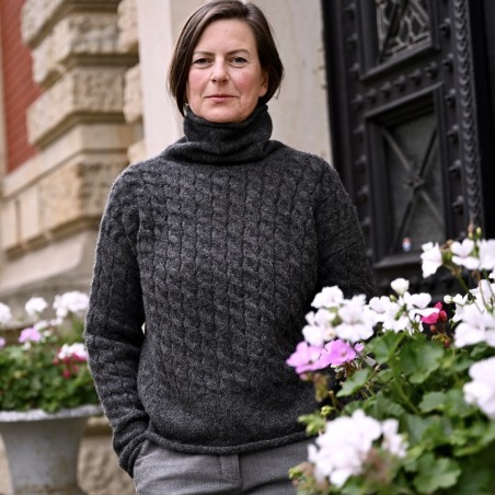 Ein fantastischer Alpaka Pullover von FISHERMAN out of IRELAND