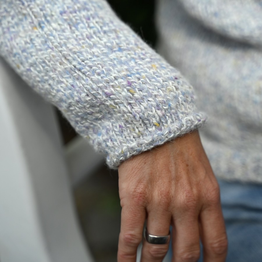 Neuer Tweedpullover mit Alpaka von Fisherman out of Ireland