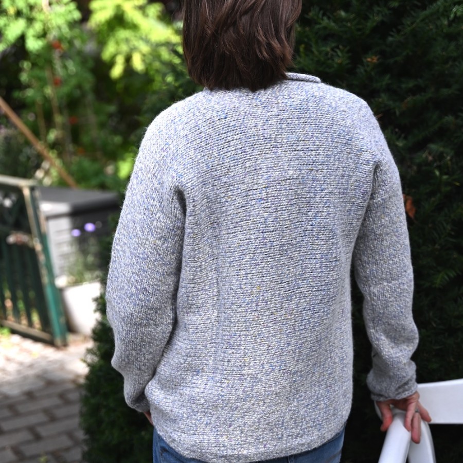 Neuer Tweedpullover mit Alpaka von Fisherman out of Ireland