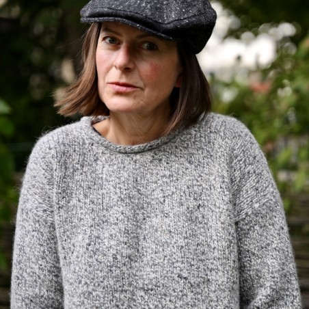 Donegal Tweed meets Alpaca - sehr weicher Rollbündchen Wollpullover von Fisherman