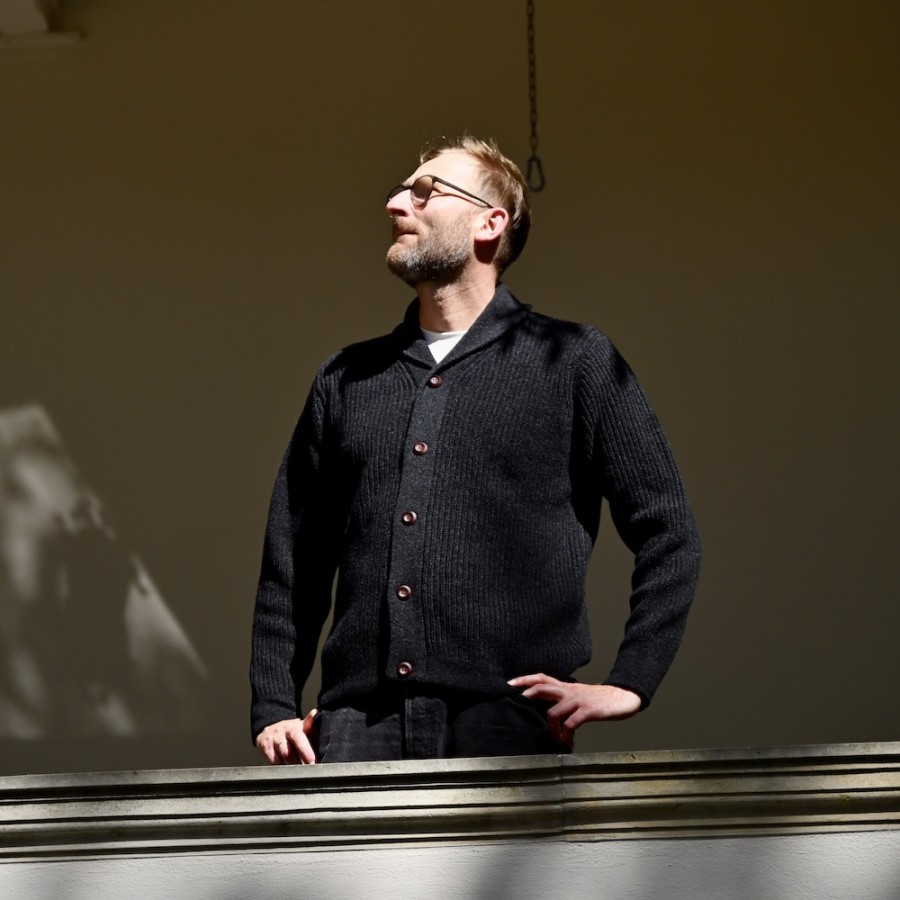 Fantastischer Rippenstrick Cardigan aus hochwertiger Geelong-Wolle von Fisherman out of Ireland