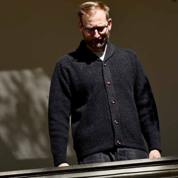 Fantastischer Rippenstrick Cardigan aus hochwertiger Geelong-Wolle von Fisherman out of Ireland