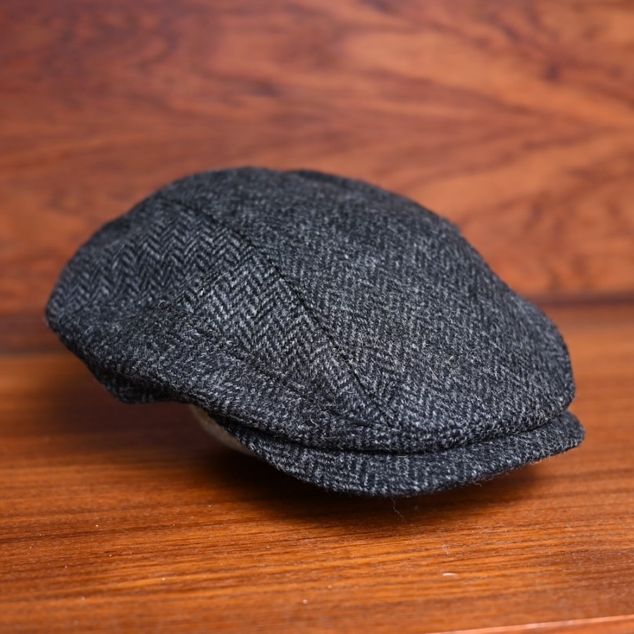 Irische Driving Tweed Mütze CAVAN von der Weberei JOHN HANLY & Co.