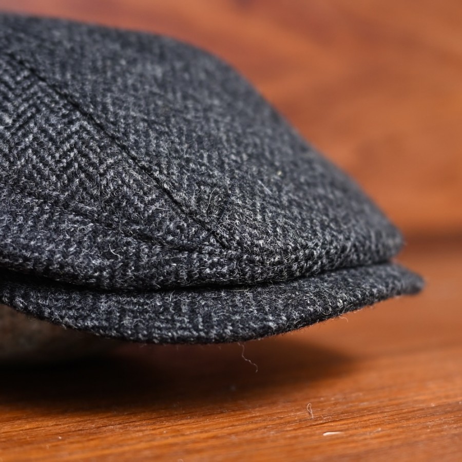 Irische Driving Tweed Mütze CAVAN von der Weberei JOHN HANLY & Co.
