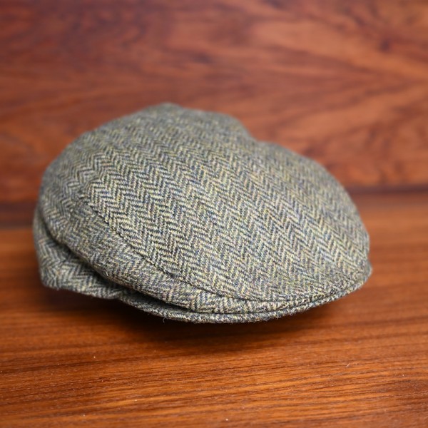 Original irische Tweed Mütze aus der Weberei JOHN HANLY & Co.