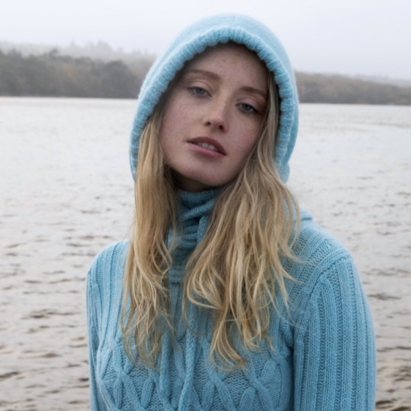 Hoodie von Fisherman out of Ireland - Farbe: Olive