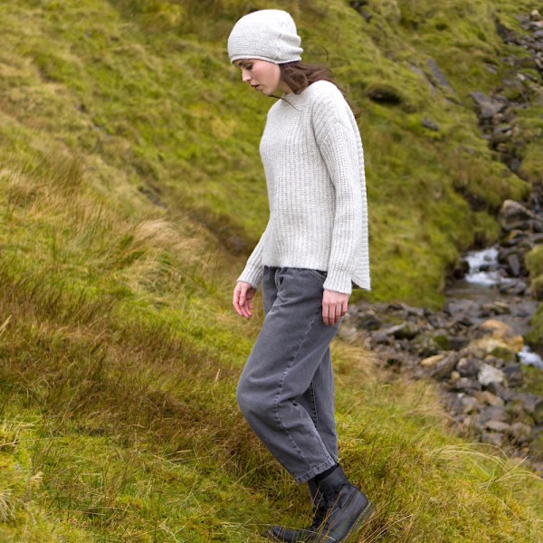 Leichte Alpaka Beanie/Mütze von Fisherman out of Ireland.