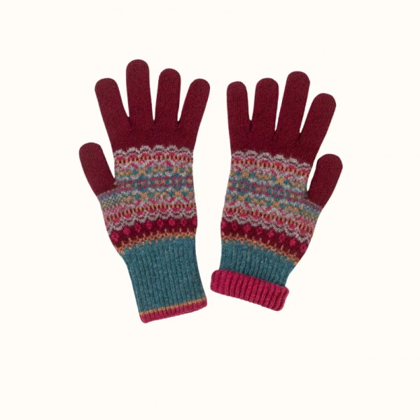 Alloa Handschuhe in der Farbe Velvet von Eribé Knitwear