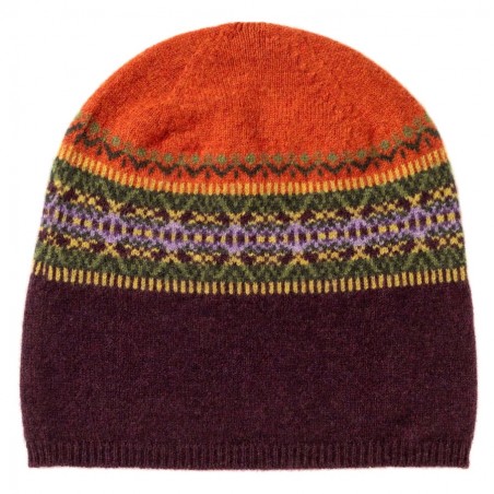 Alloa Beanie vom schottischen Label ERIBÉ. Farbe: copperland