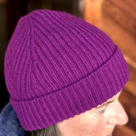 Fisherman Mütze aus Merinowolle mir Kaschmir veredelt. Made in Ireland