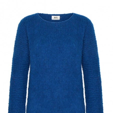 Handgestrickter Alpaka Pullover GLADIS von INTI Knitwear.