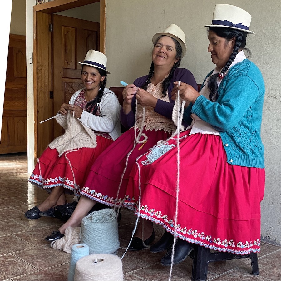 INTI Knitwear - Strickerinnen in Ecuador