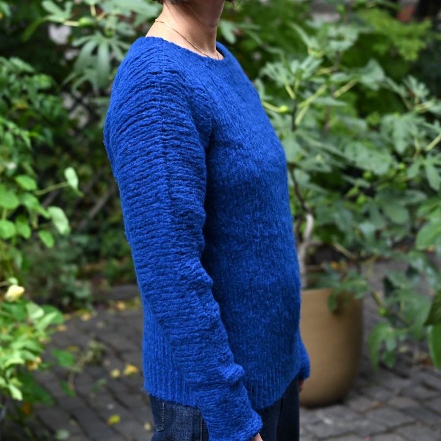 Handgestrickter Alpaka Pullover GLADIS von INTI Knitwear.