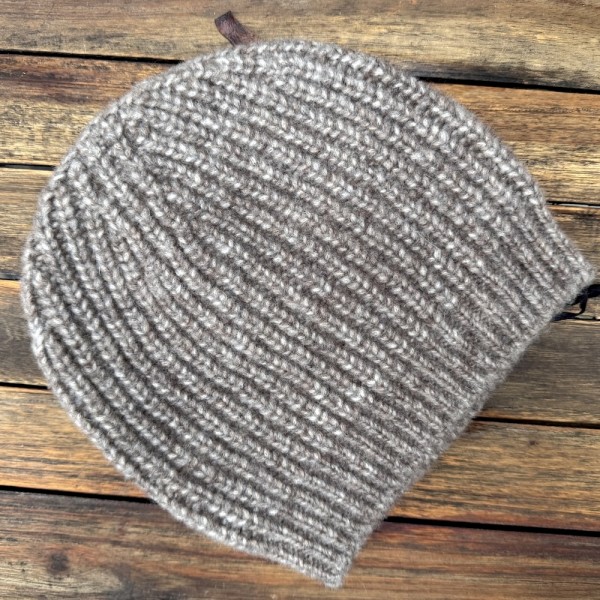 Slouchy Beanie von Fisherman out of Ireland, Farbe stone