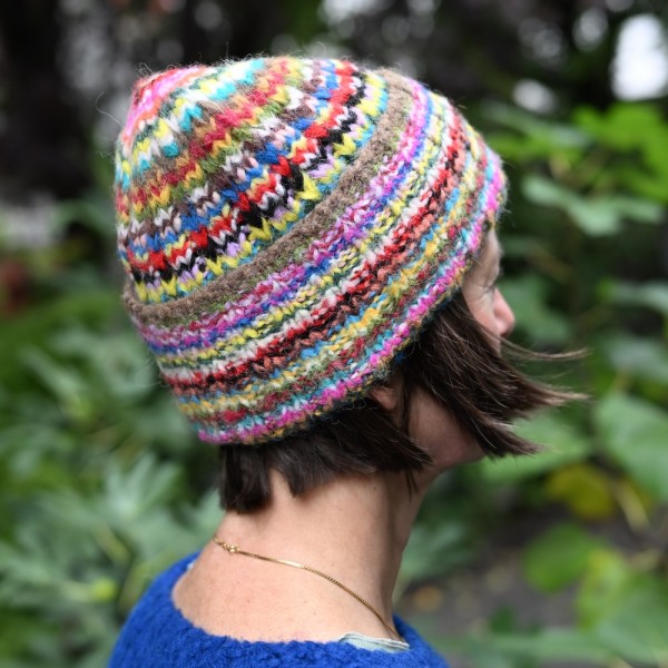 Sol Hat - Bunte Alpaka Mütze von INTI Knitwear