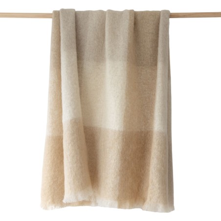 Irische Mohair Wohndecke von der Weberei JOHN HANLY & Co.