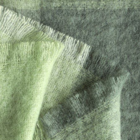 Irische Mohair Wohndecke von der Weberei JOHN HANLY & Co.