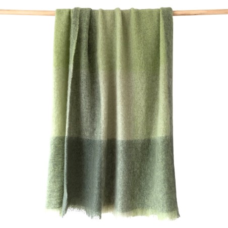 Irische Mohair Wohndecke von der Weberei JOHN HANLY & Co.