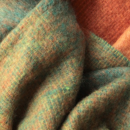 Irische Mohair Wohndecke von der Weberei JOHN HANLY & Co.