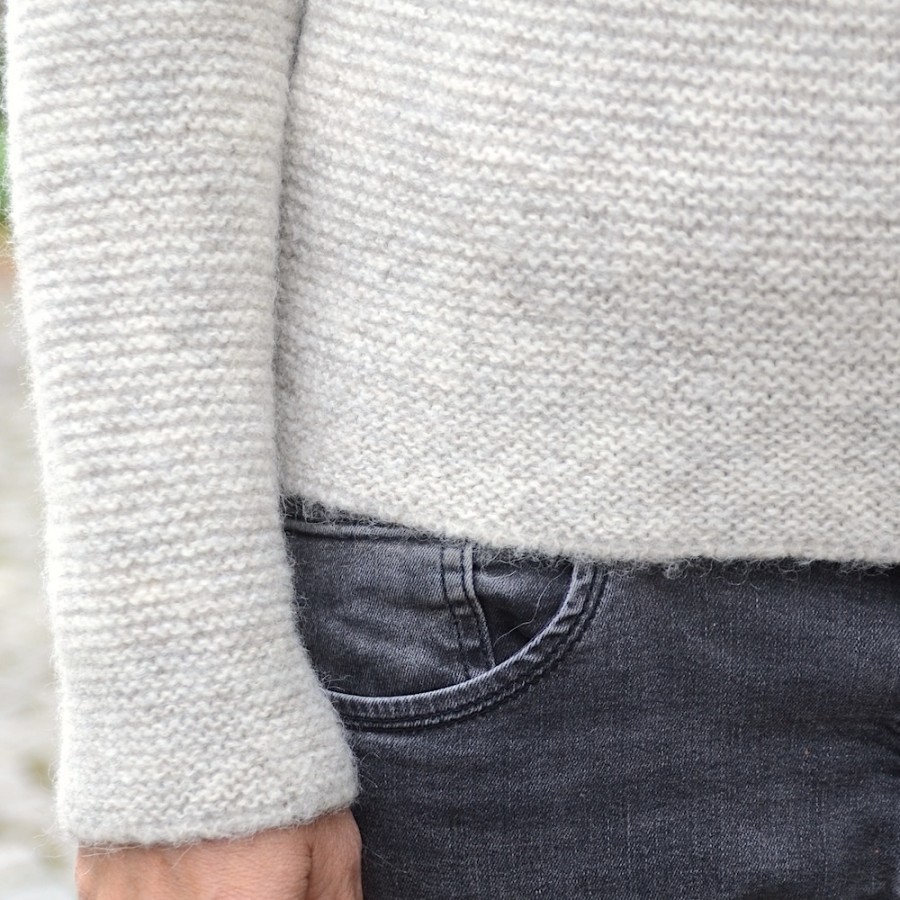 Sehr leichter und eleganter Damen-Pullover aus Baby-Alpaka von Fisherman out of Ireland
