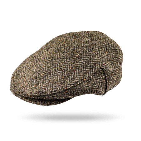 Original irische Tweed Mütze IVERAGH von der Weberei JOHN HANLY & Co.