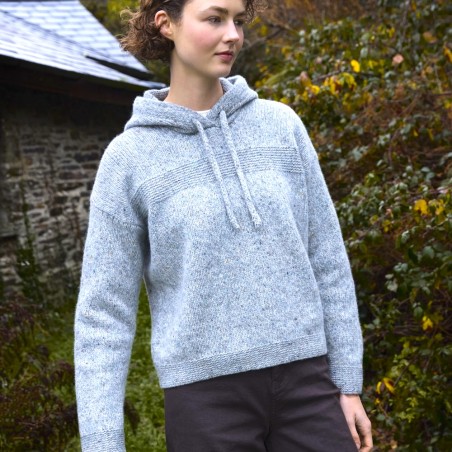 Merino-Kaschmir Hoodie von Fisherman out of Ireland