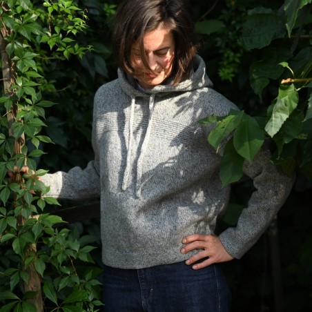 Merino-Kaschmir Hoodie von Fisherman out of Ireland