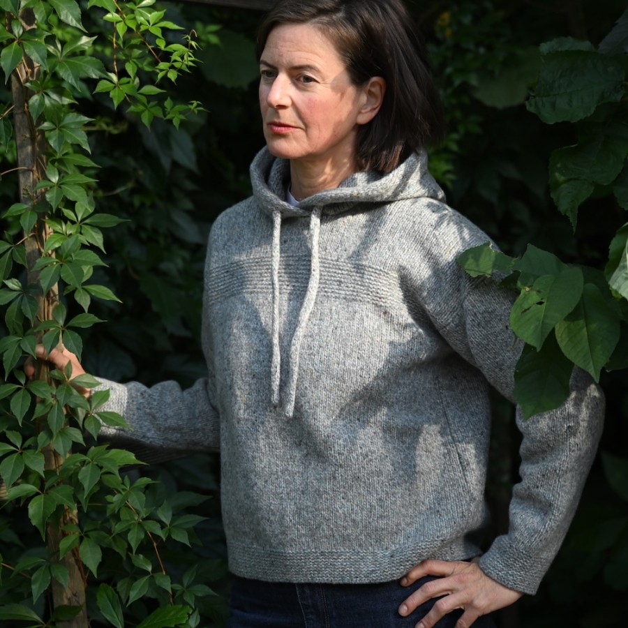 Merino-Kaschmir Hoodie von Fisherman out of Ireland