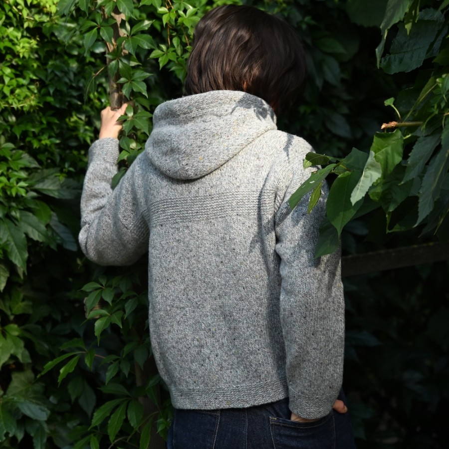 Merino-Kaschmir Hoodie von Fisherman out of Ireland