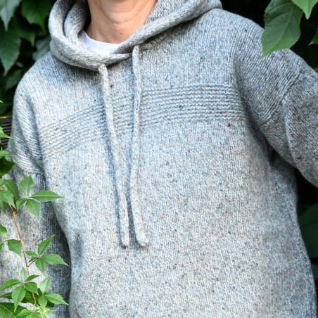 Merino-Kaschmir Hoodie von Fisherman out of Ireland